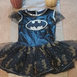 Batgirl Toddlers Superhero Costume with Tutu - Black and Gold